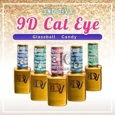Diva 9D Cat Eyes Gel Polish 18mL/0.6 oz [Glassball/Candy/Daydream]  *Pick Any*