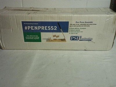 PSI Woodworking  HEAVY-DUTY PEN ASSEMBLY PRESS PENPRESS2 w/Extras