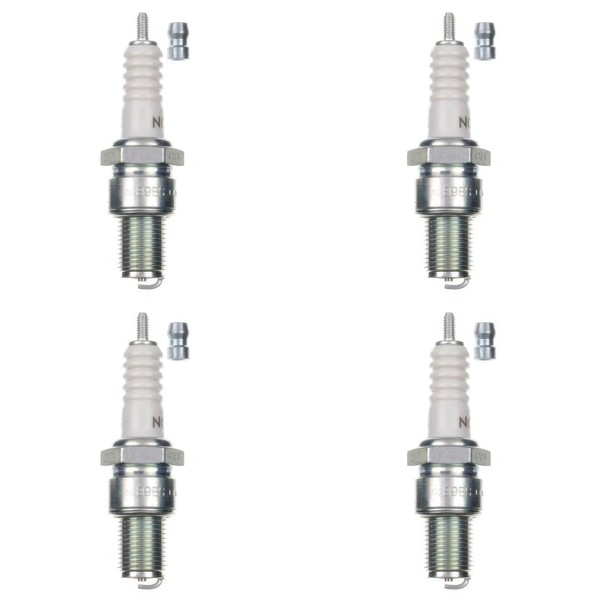 NGK ZüNdkerze B9ES 2611 4Er Set (FüR: Piaggio Liberty 50 C15 - 2 Takt 97-05 )-image
