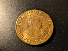 Grover Cleveland President Commemorative Token Coin