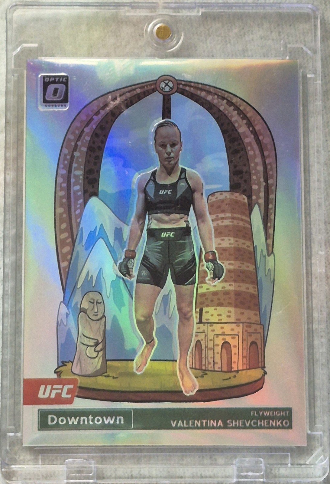 2023 Panini Donruss Optic UFC Valentina Shevchenko Downtown #10