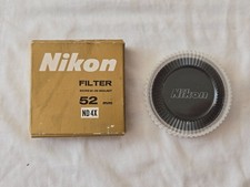 Nikon 52mm ND4x Filter in Excellent Condition