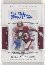 2019 Panini National Treasures Rookie Signatures 26/99 Kelvin Harmon Auto 03rx