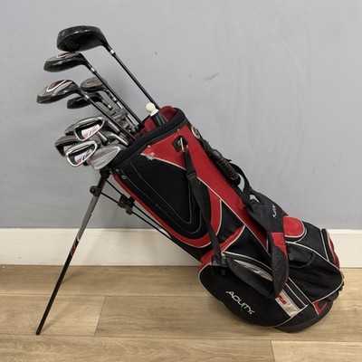 Acuity Turbo Plus 15pc Golf Club Set RH w/ Stand Bag Driver 3W 5W