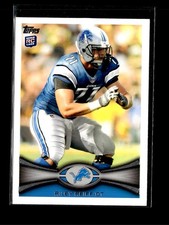 Riley Reiff RC: 2012 Topps Rookie Card #345. rookie card picture