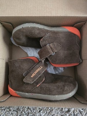 Merrel Kids M-Bare Steps Boot Brown Size US 4.5 M (Toddler Boys)