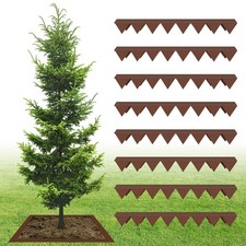 Lawn Edgings Garden Edging Outdoor Grass Palisade Flower Lawn Border 8PCS