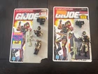 2 G.I. Joe Rock Viper V1 Action Figure + Uncut Cardback Vintage 1989 And 1990