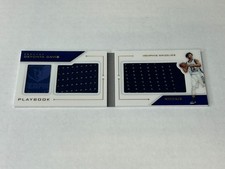 2016-17 Preferred Deyonta Davis 86/99 Rookie Dual Jersey Booklet Grizzlies E1