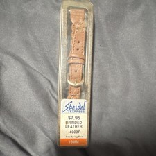Speidel Express Brown Braided Leather 13mm Tw...