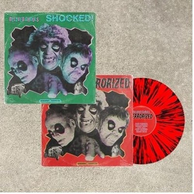 Beloved Ghouls - Terrorized/Shocked (Red W/ Black Splatter Vinyl)
