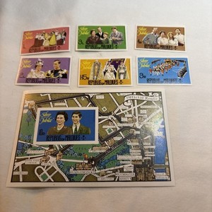 1977 Maldives 662-8 QE ll Silver Jubilee Set + Souvenir Sheet MNH *Imperf*