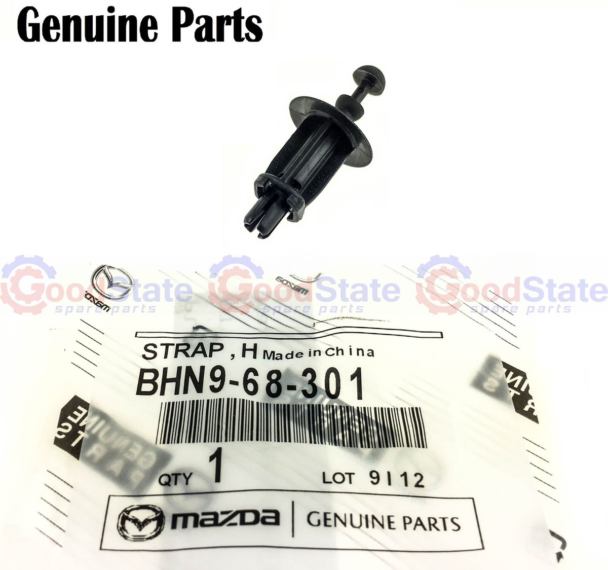 デコパーツ GENUINE Mazda 3 CX-3 CX3 Parcel Shelf Strap Hanger Pin Clip | eBay