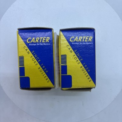 (2) McMaster Carr Free Threaded Track Roller 1/2'' dia. 3/8'' roller width