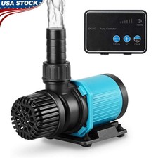 Pompa acqua acquario in linea 800GPH 30W 24V DC sommergibile con regolatore per pesci