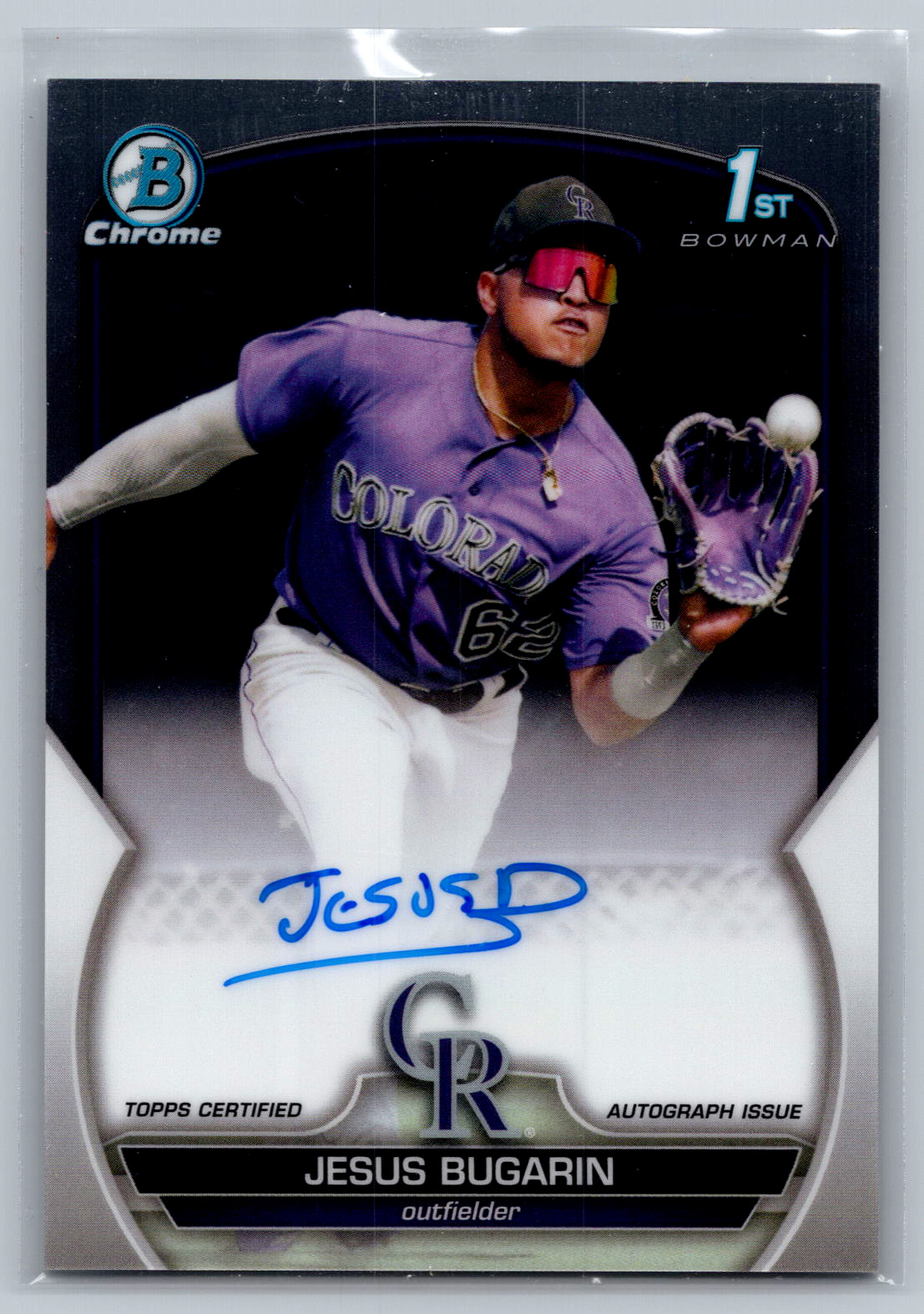 2023 Bowman Chrome - Prospect Autographs Jesus Bugarin #CPA-JB (AU, RC)