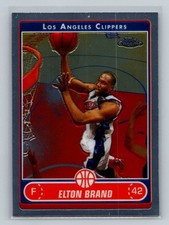 Elton Brand 2006-07 Topps Chrome #1 Los Angeles Clippers
