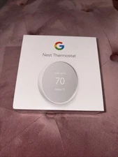 Google Nest Smart Thermostat Snow - Brand New Sealed Still In Box