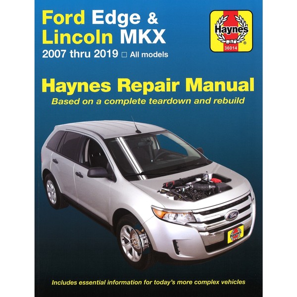 Ford Edge Lincoln MKX 2007-2019 Reparaturhandbuch Haynes-image