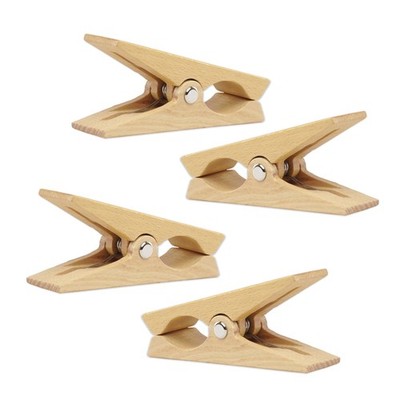 tuuli Wooden Pegs Large Wooden Pegs Beach Towel Clip Clothes Pegs for Beach T...