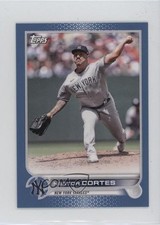 2022 Topps Mini Blue 9/10 Nestor Cortes #US320 sb0