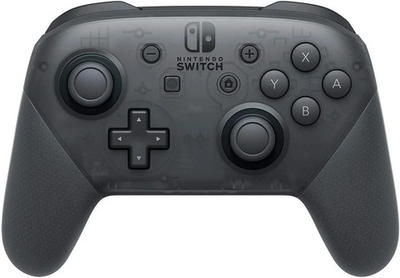 #ad SWITCH Pro Wireless Controller for Nintendo Full Black Color NFC Function $45.00