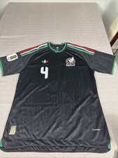 Adidas Mexico 2026 Third Kit #4 Raul G Size 2XL Black NWT