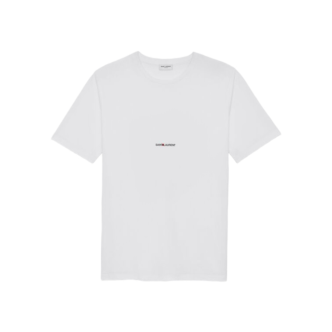Saint Laurent Rive Gauche White T-Shirt Fashion Top