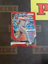 2020 Panini Prizm Baseball Red Wave Prizm Rookie Josh Rojas /99