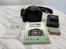 CANON EOS Rebel xsi 450D body only , w/ manual, Canon battery and charger