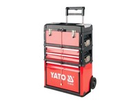 Yato YT-09101 Werkzeugwagen Werkzeugkoffer 3-Teilig Auf RäDern Metal (YT-09101)
