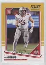 2018 Score Rookies Gold Sam Hubbard #415 ex0