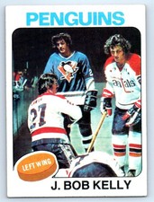 1975-76 Topps #263 J. Bob Kelly Pittsburgh Penguins