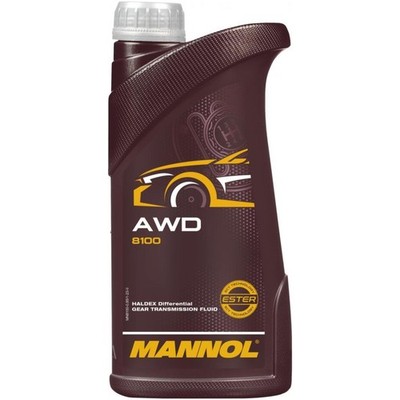 850 ml MANNOL AWD Gear oil 8100 Getriebeöl für Allradöl Haldex Quattro 4motion