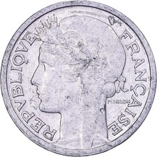 [#228042] France, 50 Centimes, Morlon, 1945, Beaumont - Le Roger, Aluminum, AU(5