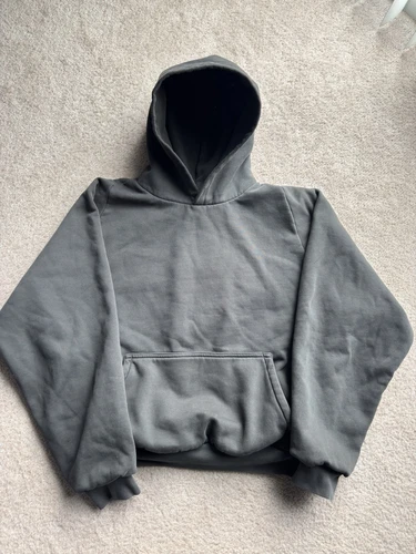 Yeezy Gap Balenciaga Felpa con cappuccio ridotta Medium Nero lavato (Kanye West)