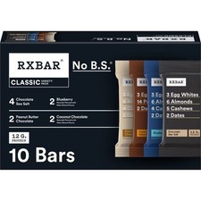 Protein Bars Variety Pack - 18.3oz/10ct