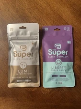 The Super Patch NEW  Liberty 30 Pack & Lumi Super Patch Pack of 28 Patches