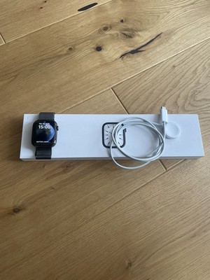 Apple Watch Series 7 Edelstahl 45mm GPS Cellular LTE 4G Graphit Stainless steel
