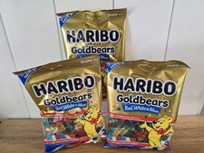 Osos de goma Haribo "ROJO, BLANCO Y AZUL" ¡Tres bolsas de 8 oz edición limitada!