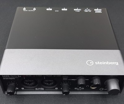 Steinberg UR22C USB Audio Interface 2x2 32-bit/192kHz D-PRE Preamps MIDI iOS 