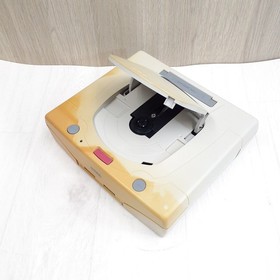 Sega Saturn Japanese white console bundle with 2 controllers & cables tested