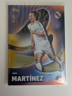 Joan Martinez 1/50 Real Madrid Topps Los Blancos