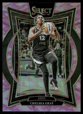 2025 Select WNBA Pink Camo Prizms #8 Chelsea Gray /175 - BSK