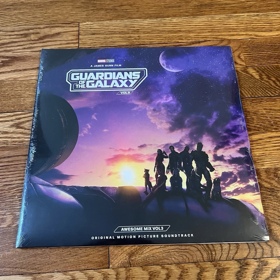 Guardians of the Galaxy Vol 3 Awesome Mix Vol 3 OST Double LP Vinyl NEW - SEALED - Image 3 of 4