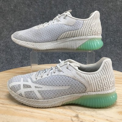 ASICS Shoes Womens 8.5 Gray Gel Kenun 2 360 Running Sneakers Knit Low 1022A052