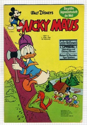 Micky Maus   No.  14 / 1966       Ehapa