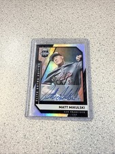 2021 Panini Elite Extra Edition - Matt Mikulski #50 Signatures (AU, RC)