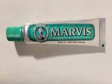 Marvis Classic Strong Mint Toothpaste 0.5oz/10ml New  travel size / sample
