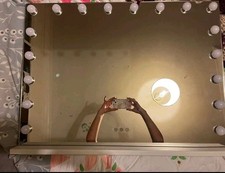 LED Hollywood Makeup Vanity Cosmetic Mirror with Lights 80 x 60cm Large Mirror